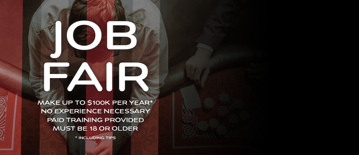 April 2nd and 3rd | Job Fair <br> <small>4pm – 7pm</small>