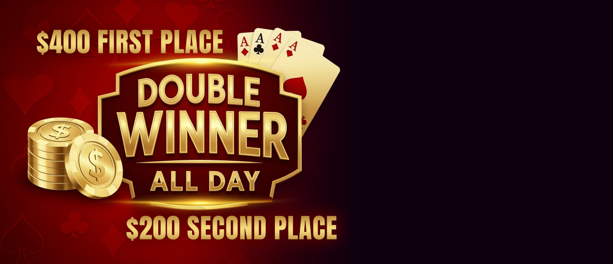 APRIL 3RD | DOUBLE&nbsp;WINNER ALL DAY